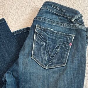 Vigoss Women's Denim Jeans with Stitch Detail